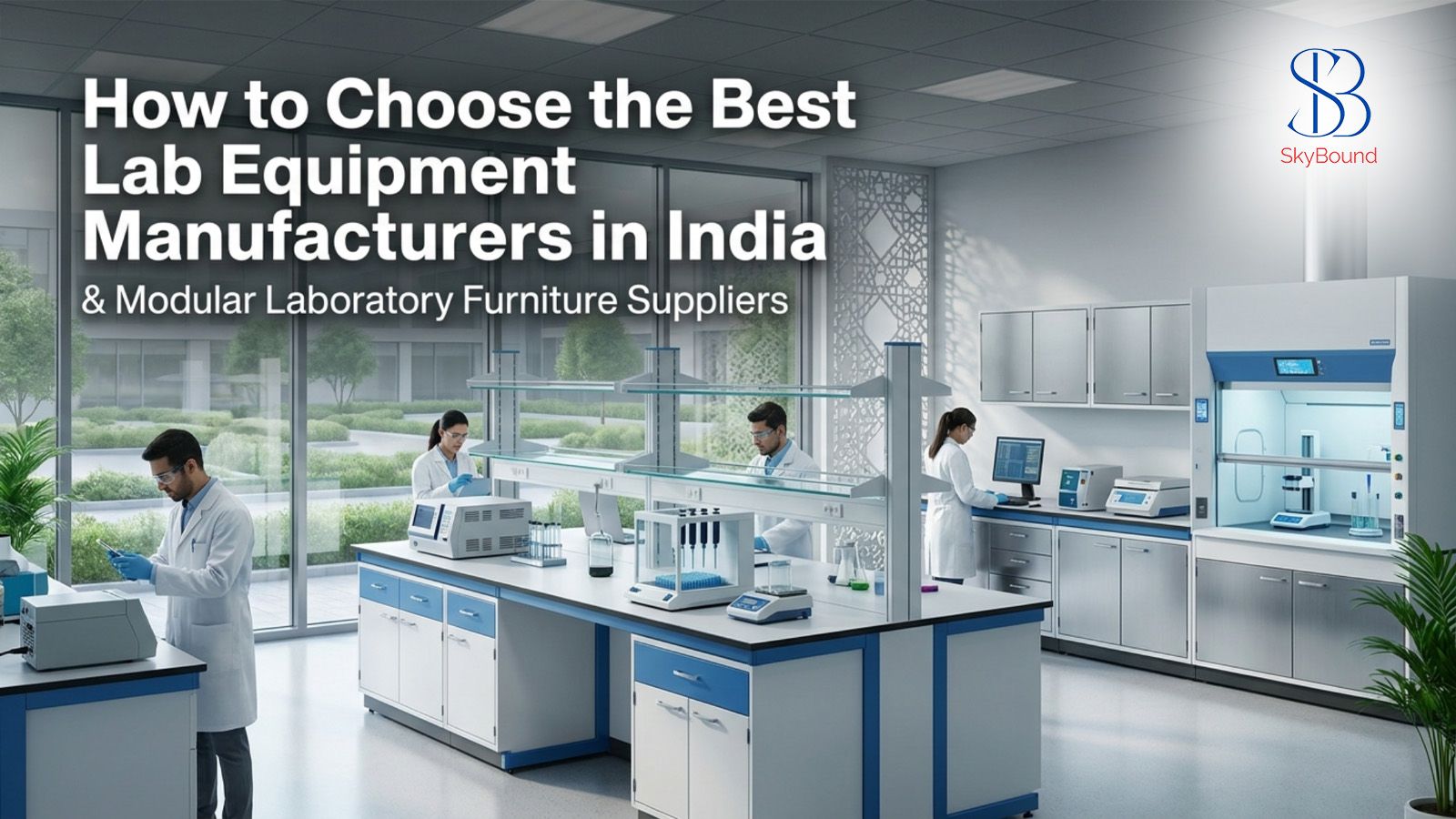 How to Choose the Best Lab Equipment Manufacturers in India & Modular Laboratory Furniture Suppliers